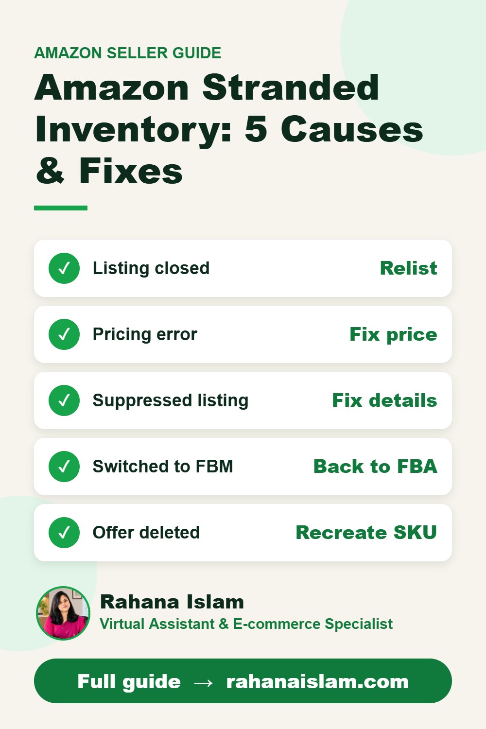 Amazon stranded inventory: how to find and fix it in 2026