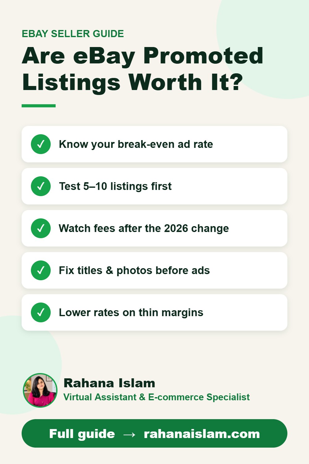 eBay promoted listings: are they worth it in 2026?