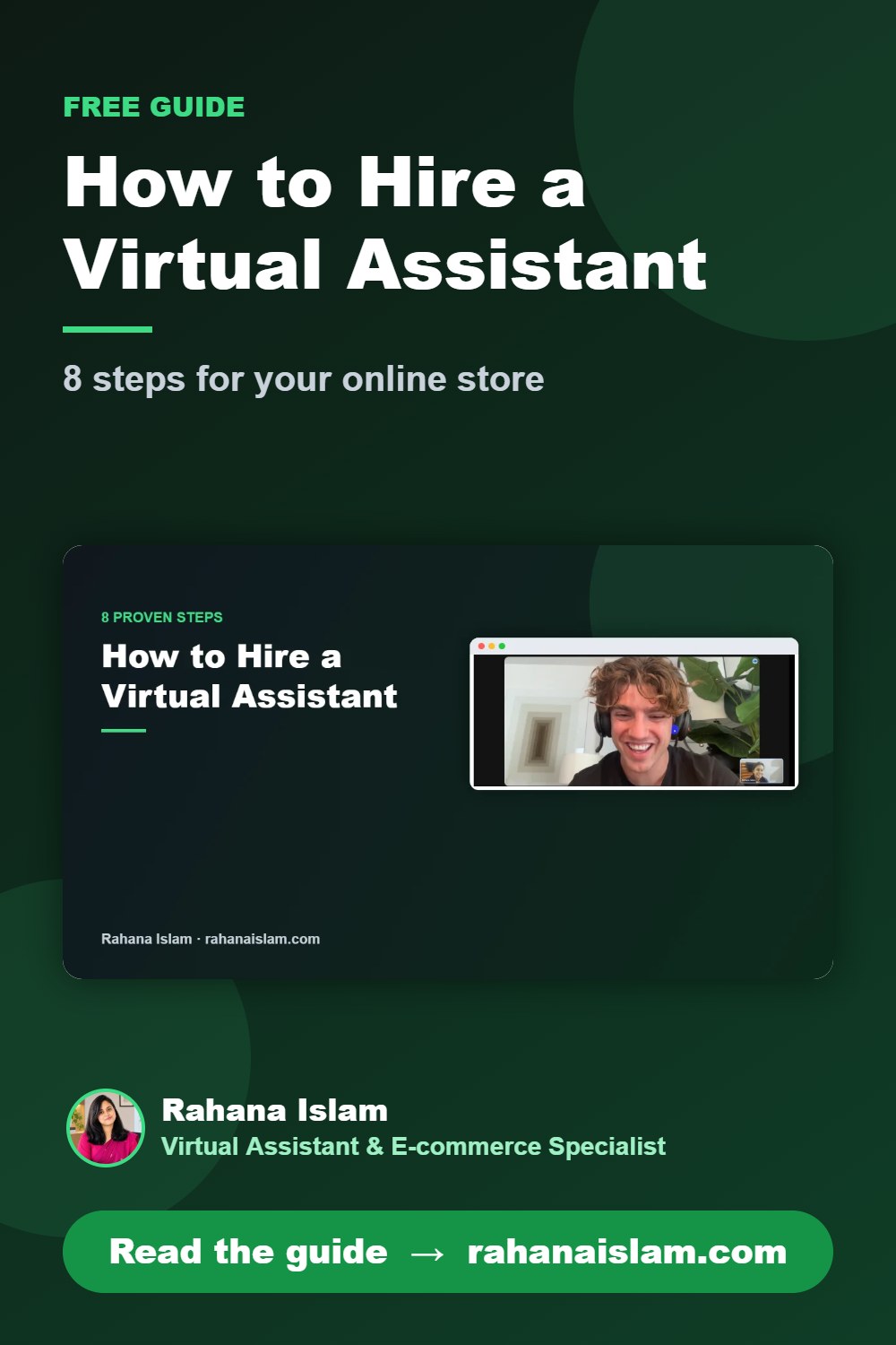 How to Hire a Virtual Assistant: 8 steps for your online store
